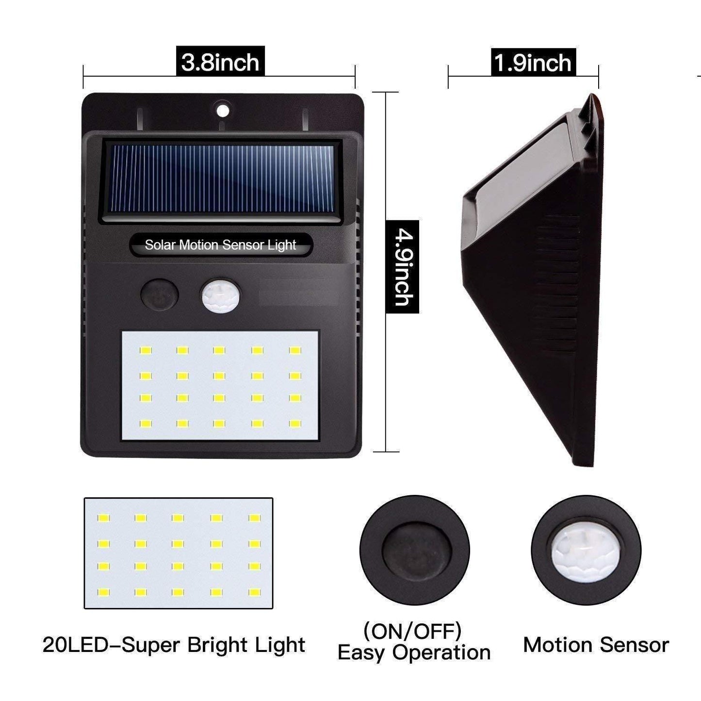 Solar Power LED Light - Super Kart