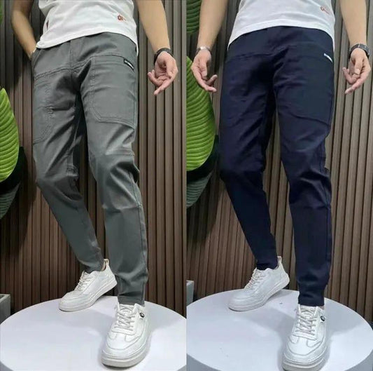 Combo of Men's Casual Joggers (Pack of 2)