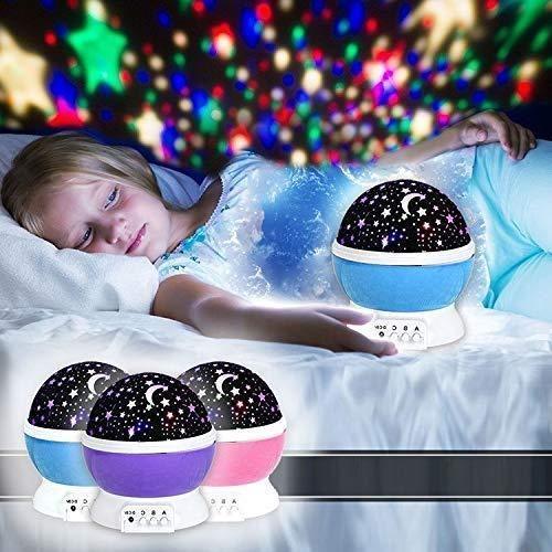 Star Master Dream Color Changing Rotating Projection Lamp - Super Kart